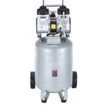 VEVOR 50 L gaisa kompresors, 2 HP, 4 SCFM @ 6,2 bar, bez eļļas, maksimālais spiediens 8 bar (116 PSI)