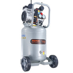VEVOR 50 L gaisa kompresors, 2 HP, 4 SCFM @ 6,2 bar, bez eļļas, maksimālais spiediens 8 bar (116 PSI)