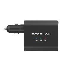 EcoFlow Smart Auto Battery Charger viedais automašīnas akumulatora lādētājs, 12/24V, XT60, 5 pakāpju viedā uzlāde, RIVER un DELTA elektrostacijām, melns