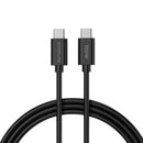 ECOFLOW lādētājs 65W, 1 × USB-A ports, 2 × USB-C porti, ātrā uzlāde (GaN tehnoloģija), sudraba.