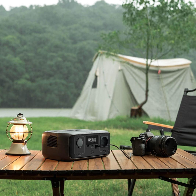 EcoFlow RIVER 3 UPS pārnēsājamā uzlādes stacija 245 Wh, 300 W ar UPS funkciju