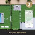 Dreame A2 robotizētais zāles pļāvējs, 3000 m², 3D LiDAR