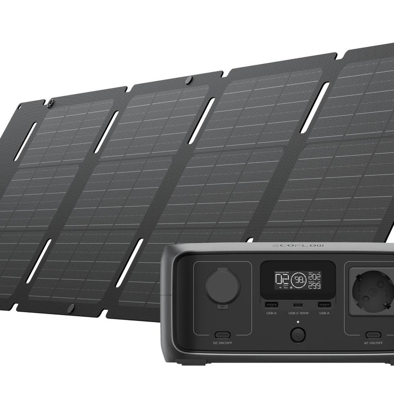 EcoFlow RIVER 3 pārnēsājamā uzlādes stacija 245 Wh, 300 W