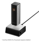 EcoFlow RAPID Pro 320 W galda lādētājs ar 4× USB-C un USB-A pieslēgvietu
