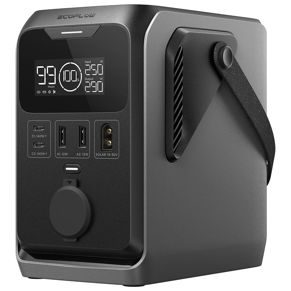 EcoFlow TRAIL 300 DC pārnēsājamā uzlādes stacija, 288 Wh, 300 W, LiFePO₄