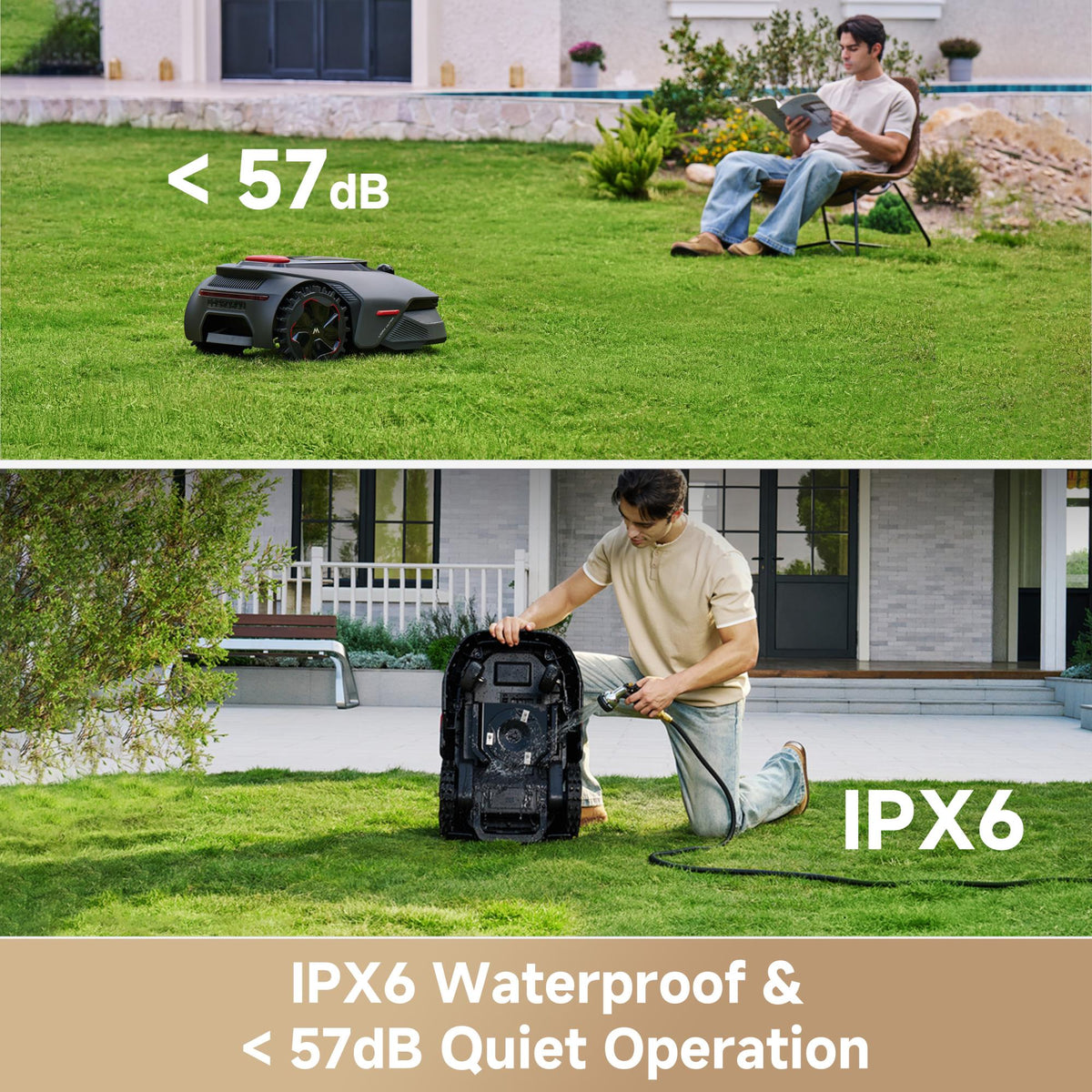 MOVA LiDAX Ultra 800 robotizētais zāles pļāvējs, 800 m², 3D LiDAR