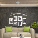 48W(5150Lm) LED dizaina gaismeklis, IP20, V-TAC, metāla, balts, TRIAC dimmējams, 800x1200mm, neitrāli balta gaisma 4000K