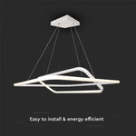 SUPERACTION_48W(5150Lm) LED TRIAC диммируемый потолочный светильник, IP20, V-TAC, теплый белый 3000K
