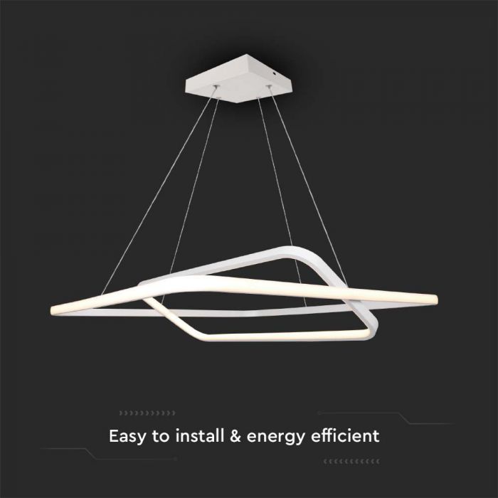 SUPERACTION_48W(5150Lm) LED TRIAC диммируемый потолочный светильник, IP20, V-TAC, теплый белый 3000K