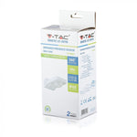 LED infrasarkanais kustību sensors, balts,  Max 1000W LED, 360°, IP65, V-TAC
