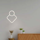 12W(1300Lm) LED-designarmatur, IP20, V-TAC, vit, 280x1960mm, neutralvit 4000K