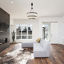 50W(4900Lm) LED design lamp, V-TAC, IP20, black, warm white light 3000K