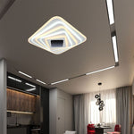 150W(15500Lm) 3IN1 LED SMART dekoratīvs griestu gaismeklis, dimmējams, ar tālvadības pulti, 50x50x7CM