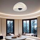 120W (12800Lm) 3IN1 LED SMART dekoratiivne laeplafoon, dimmerdatav, puldiga, 51x50x7CM