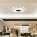 95W(9900Lm) 3IN1 LED SMART decorative ceiling light, dimmable, with remote control, 520x500mm