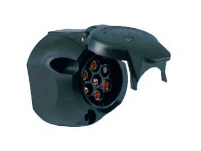 7-pin, socket