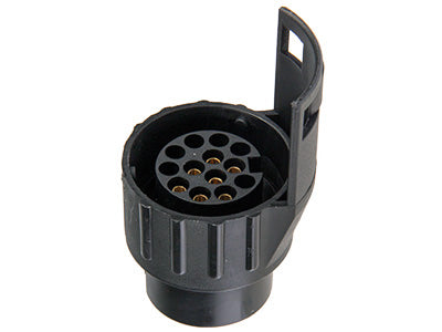 Adapteris-pāreja uz sakabes āķi no 7 pin uz 13 pin, plastmasas