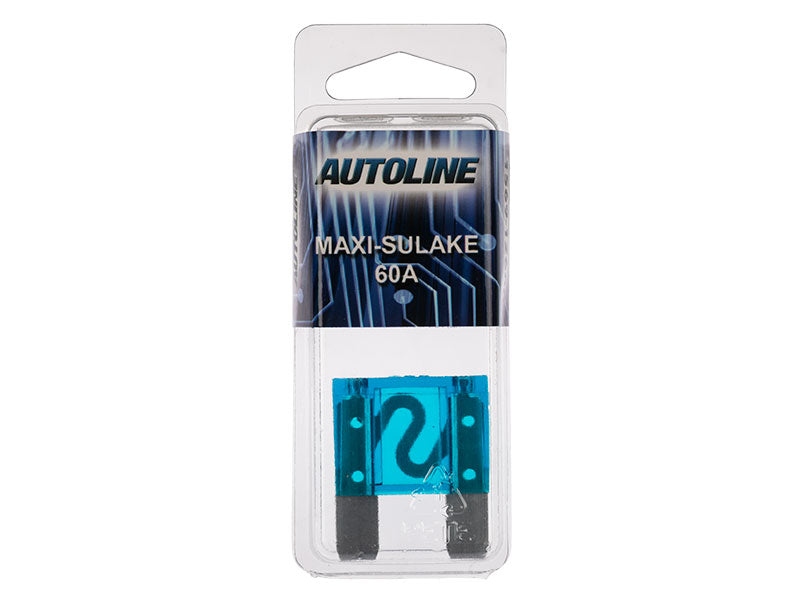 AUTOLINE Maxi GM drošinātājs 60A, zils, 29,2×34,2mm