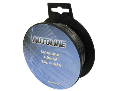 5-meter cable, 4 mm², black