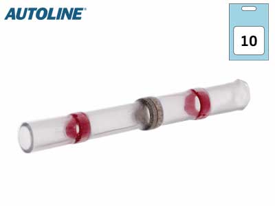 Siltuma saraušanās uzgalis ar lodmetālu