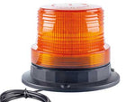 10-30V LED bākuguns, ø129x94mm, mini, dzintars, magnētisks stiprinājums, 32 EffectLED, cig. šķiltavas spraudnis w. slēdži