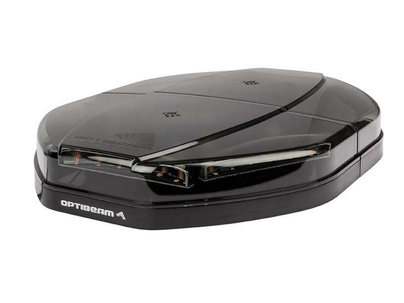 Optibeam LED vilkuv valgus, pinge 10-30V. Mõõtmed: 400,00 x 300,00 x 59,00 mm.