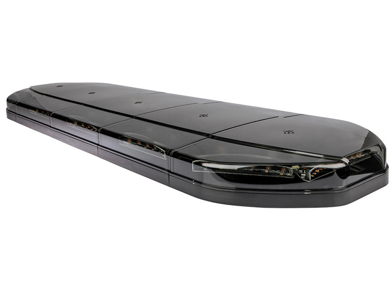 10-30V OPTIBEAM LED flashing light, black, IP67, ECE R10, R65 class 2., 1000.00 x 300.00 x 59.00mm, yellow light, 3 years warranty