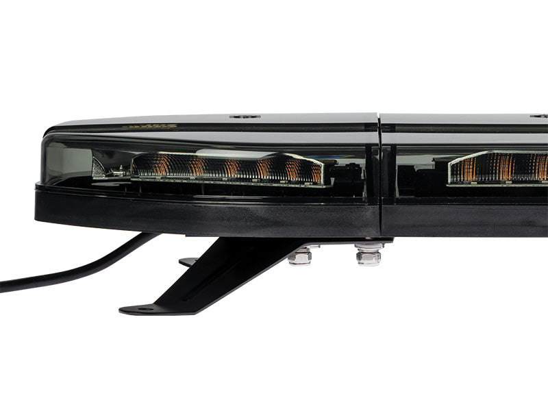 10-30V OPTIBEAM LED bākuguns, melna, IP67, ECE R10, R65 class 2., 1000.00 x 300.00 x 59.00mm, dzeltena gaisma, garantija 3 gadi