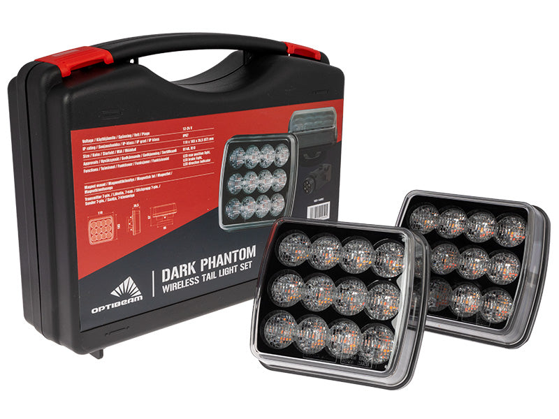 12-24V OPTIBEAM LED aizmugurējo lukturu komplekts, IP67, ECE R148, R10, garantija 3 gadi