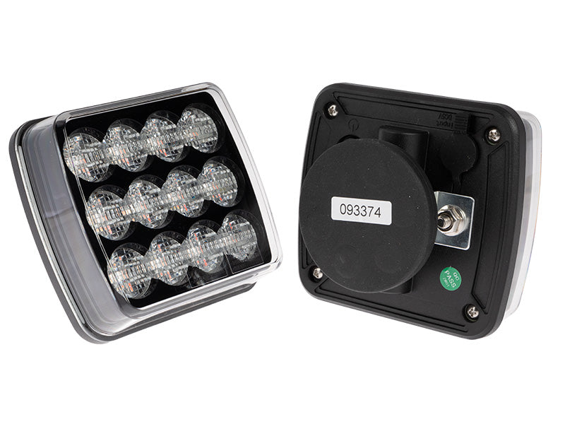 12-24V OPTIBEAM LED aizmugurējo lukturu komplekts, IP67, ECE R148, R10, garantija 3 gadi