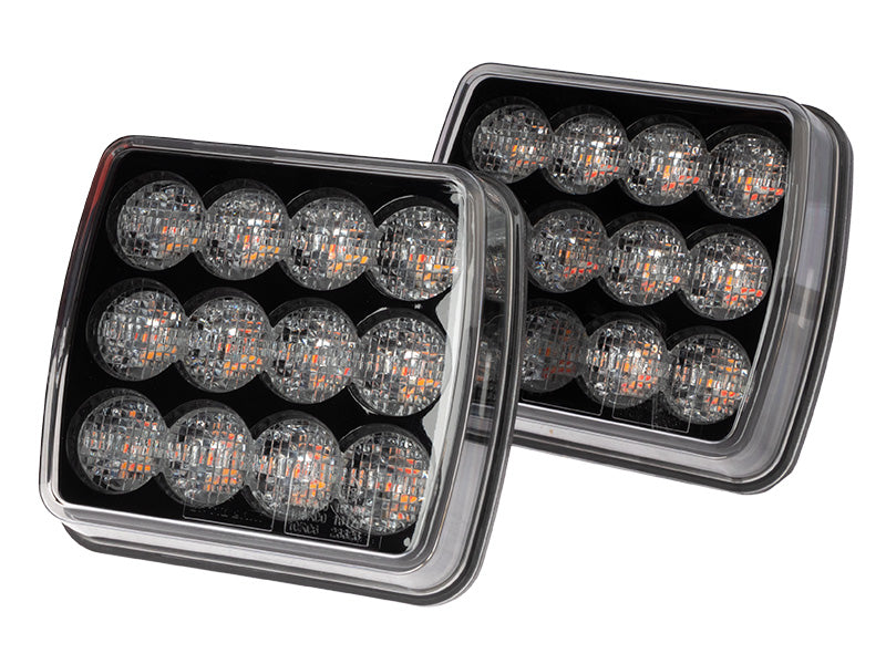 12-24V OPTIBEAM LED aizmugurējo lukturu komplekts, IP67, ECE R148, R10, garantija 3 gadi