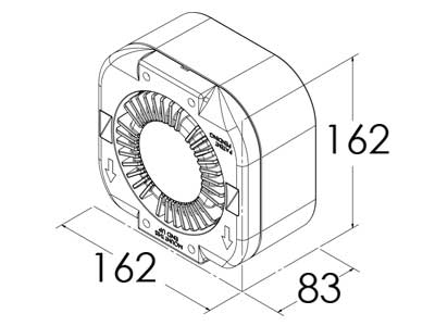12V 100W C3100 Skaļrunis