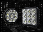 BULLPRO 9-32V 8100Lm LED-arbetslampa, IP68, 2-polig DT,R23, R10, 01,00 x 101,00 x 45,00mm, fyrkantig, kallvitt ljus 5000K