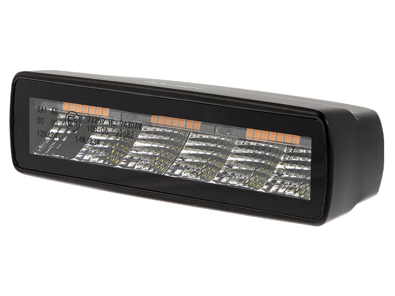 30W 10-30V 2880Lm BULLBOY LED darba/brīdinājuma lukturis, IP rating: IP67, IP69K, R10, R65, R23, auksti balta gaisma 5500K