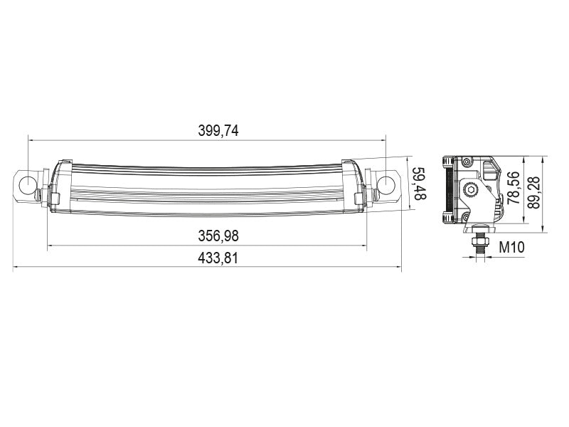 OCEAN VISION Led lamp. 120W, pinge 10-30V 14400lm, värvitemperatuur 6000K