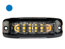 12-24V LED horisontell indikatorlampa, blå, ECE R65 (XA1), ECE R10-05 (EMC)