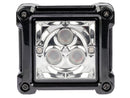OPTIBEAM RGB LED darba lukturis, 12 V, IP67, alumīnija korpuss, 2 kontaktu DT