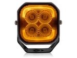 12-48V 7700 Lm BULPRO BULLY 6000 LED-arbetslampa, fyrkantig, IP67/IP69, 114,00 x 114,00 x 97,00mm, kallvitt ljus 5500K