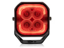 12-48V 7700 Lm BULPRO BULLY 6000 LED-arbetslampa, fyrkantig, IP67/IP69, 114,00 x 114,00 x 97,00mm, kallvitt ljus 5500K