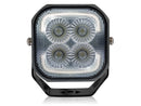 12-48V 7700 Lm BULPRO BULLY 6000 LED-arbetslampa, fyrkantig, IP67/IP69, 114,00 x 114,00 x 97,00mm, kallvitt ljus 5500K