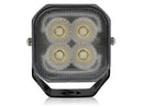 12-48V 7700 Lm BULPRO BULLY 6000 LED-arbetslampa, fyrkantig, IP67/IP69, 114,00 x 114,00 x 97,00mm, kallvitt ljus 5500K