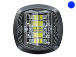Axixtech 12-24V 10W CR06-W LED warning light, blue