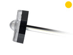 Axixtech OF01 LED brīdinājuma lukturis, dzeltens, 12–24 V, 1,62 W, IP67/IP69K