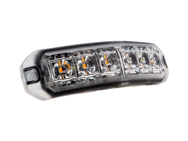 OPTIBEAM Flex LM6 dzeltens elastīgs LED brīdinājuma lukturis, 12–24 V, 6 LED, IP67
