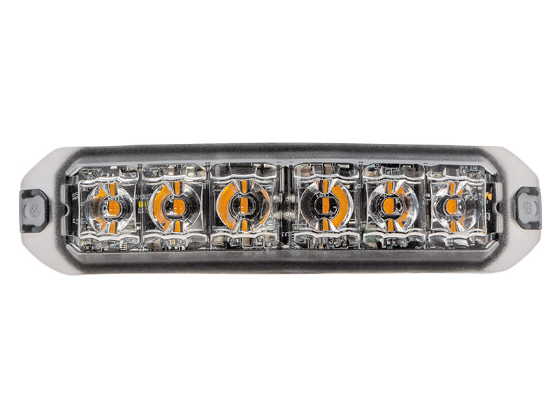 12-24V OPTIBEAM FLEX LM6 6 LED darba lukturis, IP67, ECE R65 Class 2, ECE R10, SAE J595 Cl.1, SAE J845 Cl.1, CISPR25 Cl.3, CA13, zils