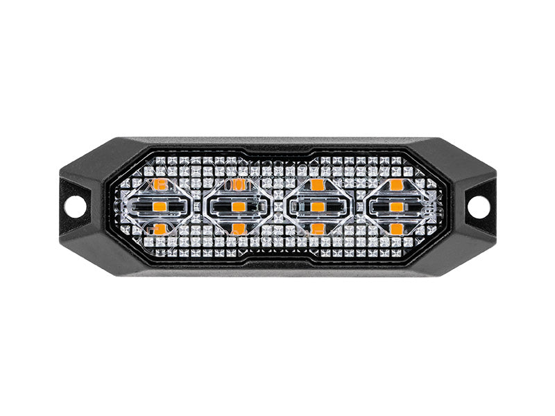 TRUCK VISION LED strobe 12/24V, IP6K9K, ADR, ECE R65, TA1 SF, ECE R10, SAE C1&C2, SAE J595 Cl. 1
