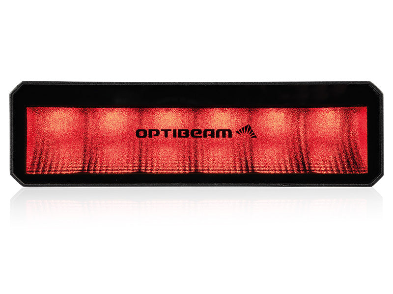 9-36V 4800Lm OPTIBEAM 6 LED SlimX Ambient, IP68, ECE R10/R148, CISPR Class 3, auksti balta gaisma 4300K