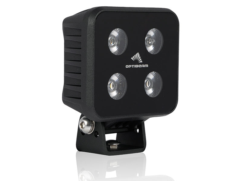 OPTIBEAM SnowB – LED arbetsbelysning, Multi-Kelvin 3000/4000/5700 K, upp till 3700 lm, 9–36 V, IP68/69K, ECE R10