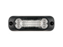 OPTIBEAM Dark Phantom SX3 zilais LED brīdinājuma stroboskops, 12–24 V, IP67/IP69K, 15 LED, alumīnija korpuss