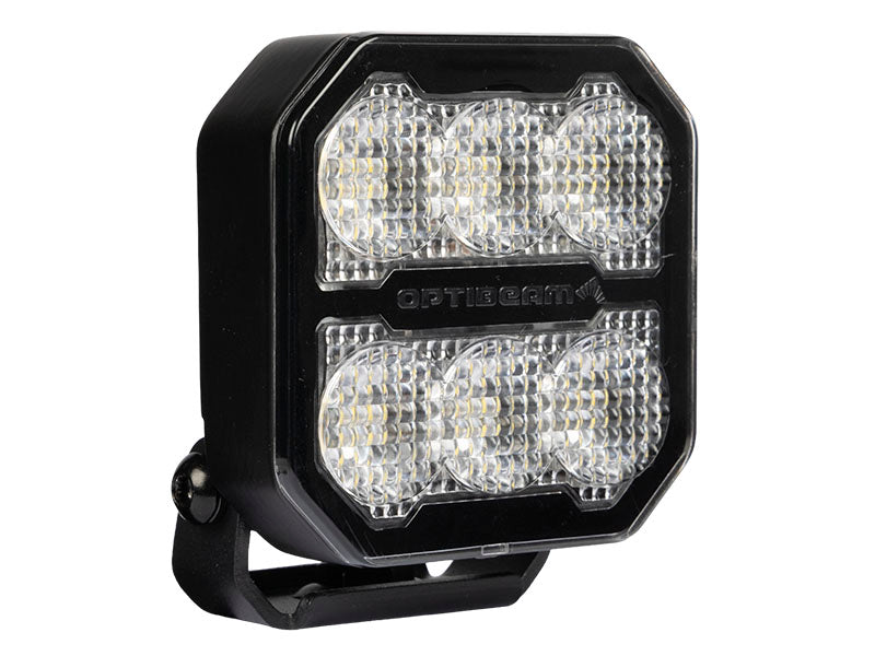 OPTIBEAM 36W (2700lm) Elites 3 LED darba lukturis 9–32V, IP68, 78×78×41 mm